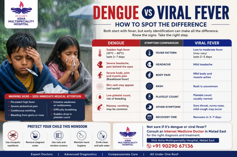 Dengue vs Viral Fever: How to Spot the Difference