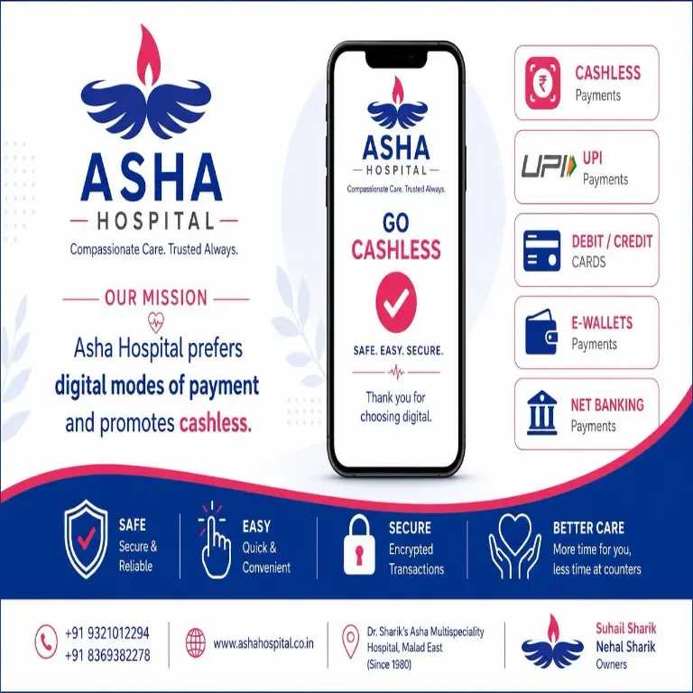 Asha hospital go cashless