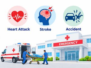 Heart Attack, Stroke or Accident: Choosing an Emergency Hospital in Malad East